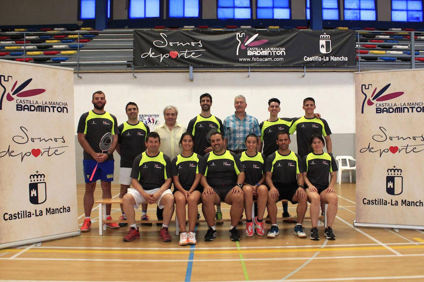 Gran éxito del campus de bádminton en Toledo