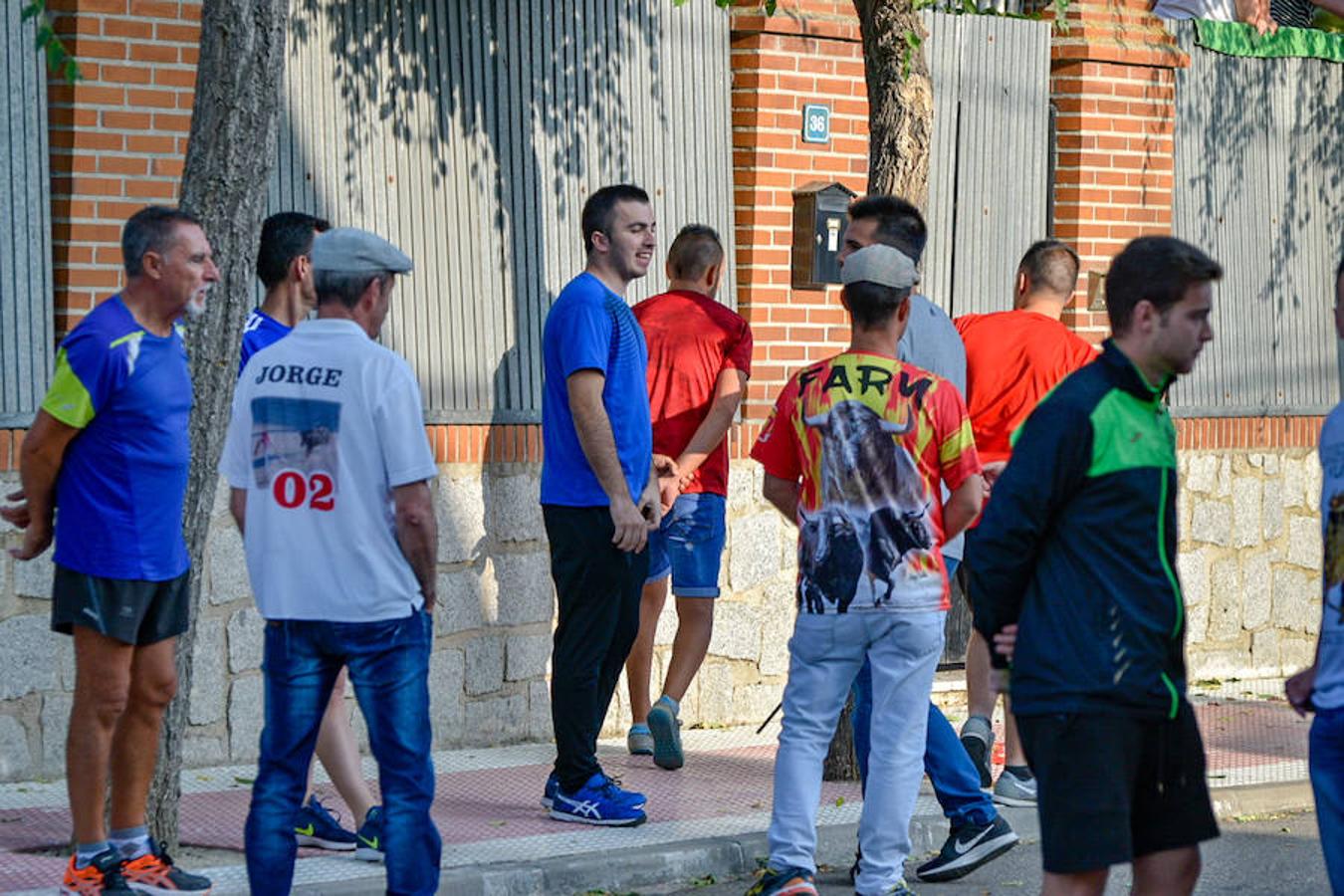 Segundo encierro de las fiestas de Añover