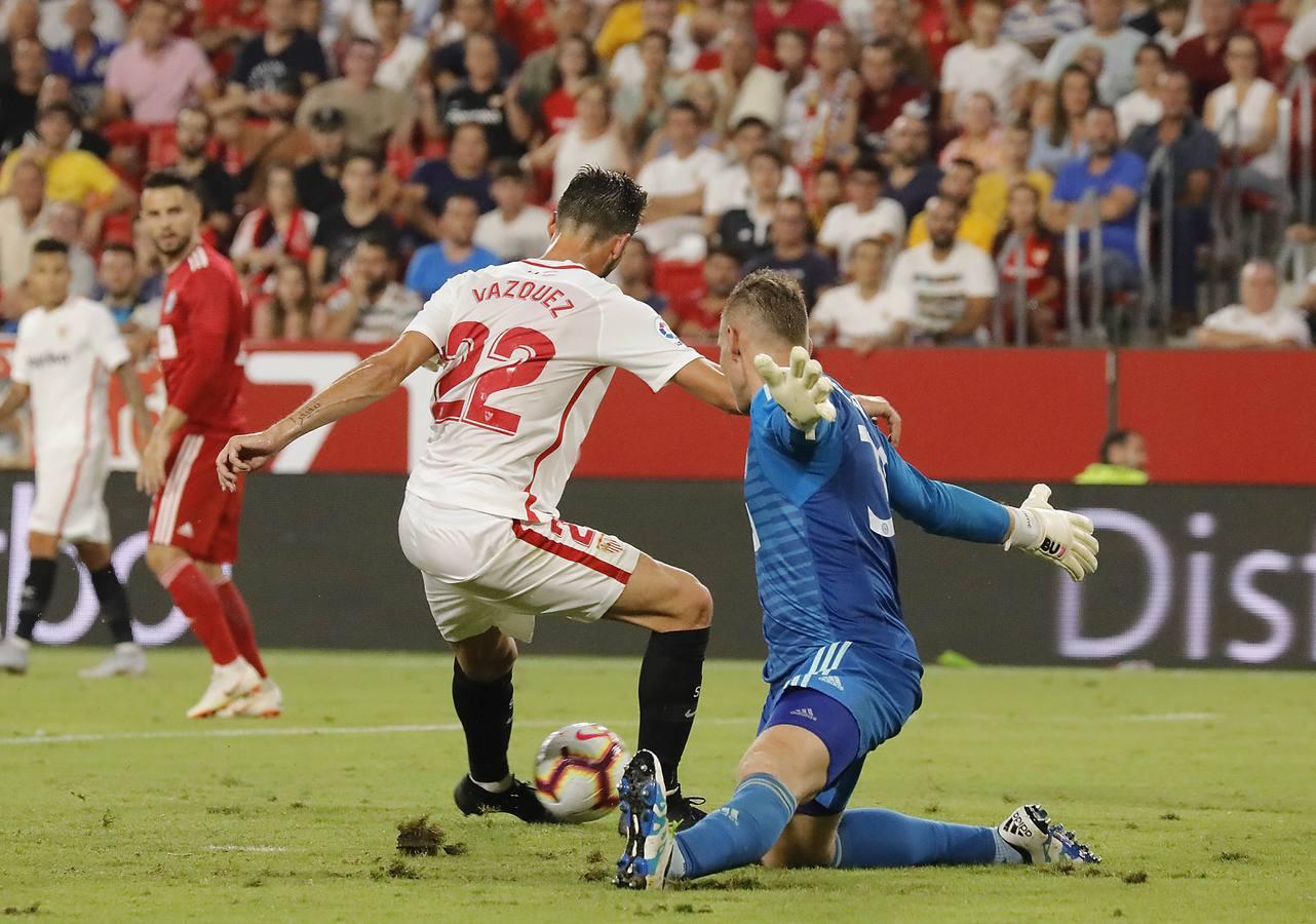 La victoria del Sevilla FC ante el Sigma Olomouc, en imágenes