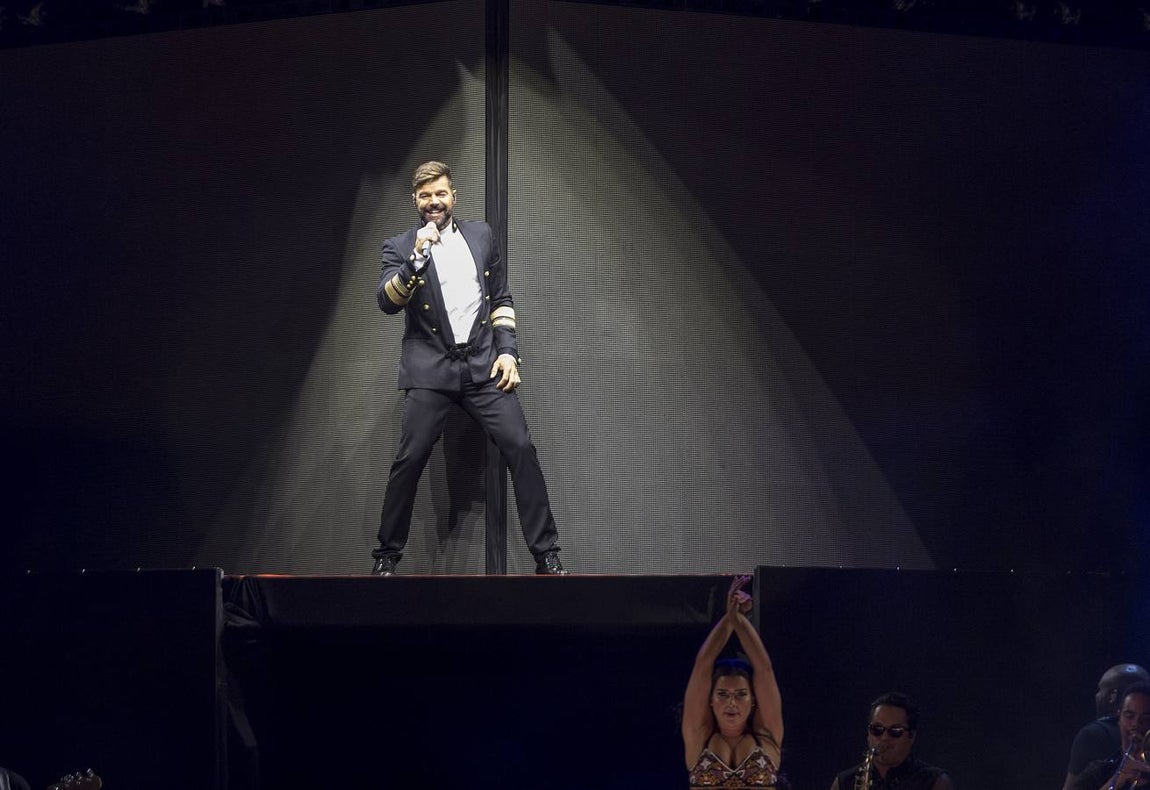 FOTOS: Ricky Martin desata la locura latina en Cádiz
