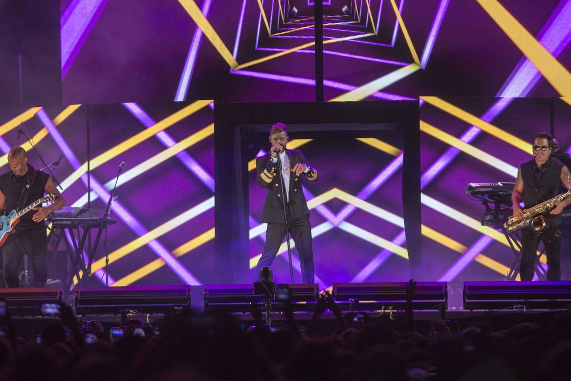 FOTOS: Ricky Martin desata la locura latina en Cádiz