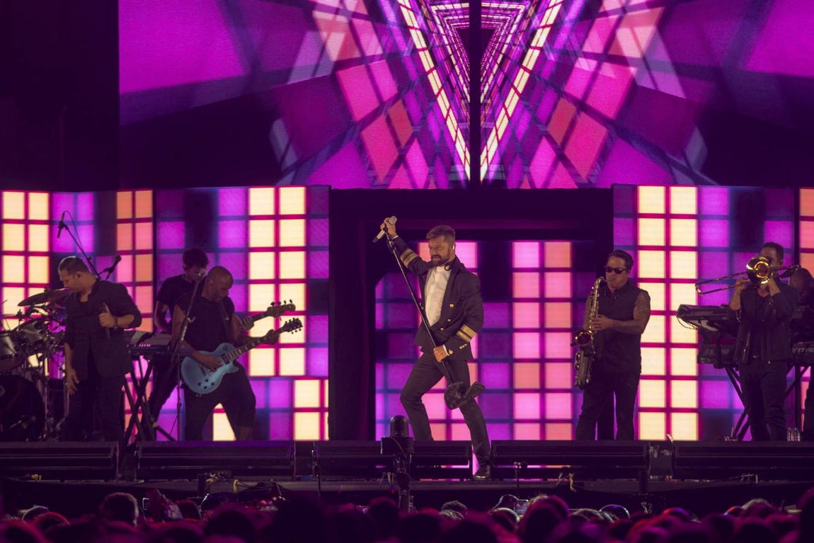 FOTOS: Ricky Martin desata la locura latina en Cádiz
