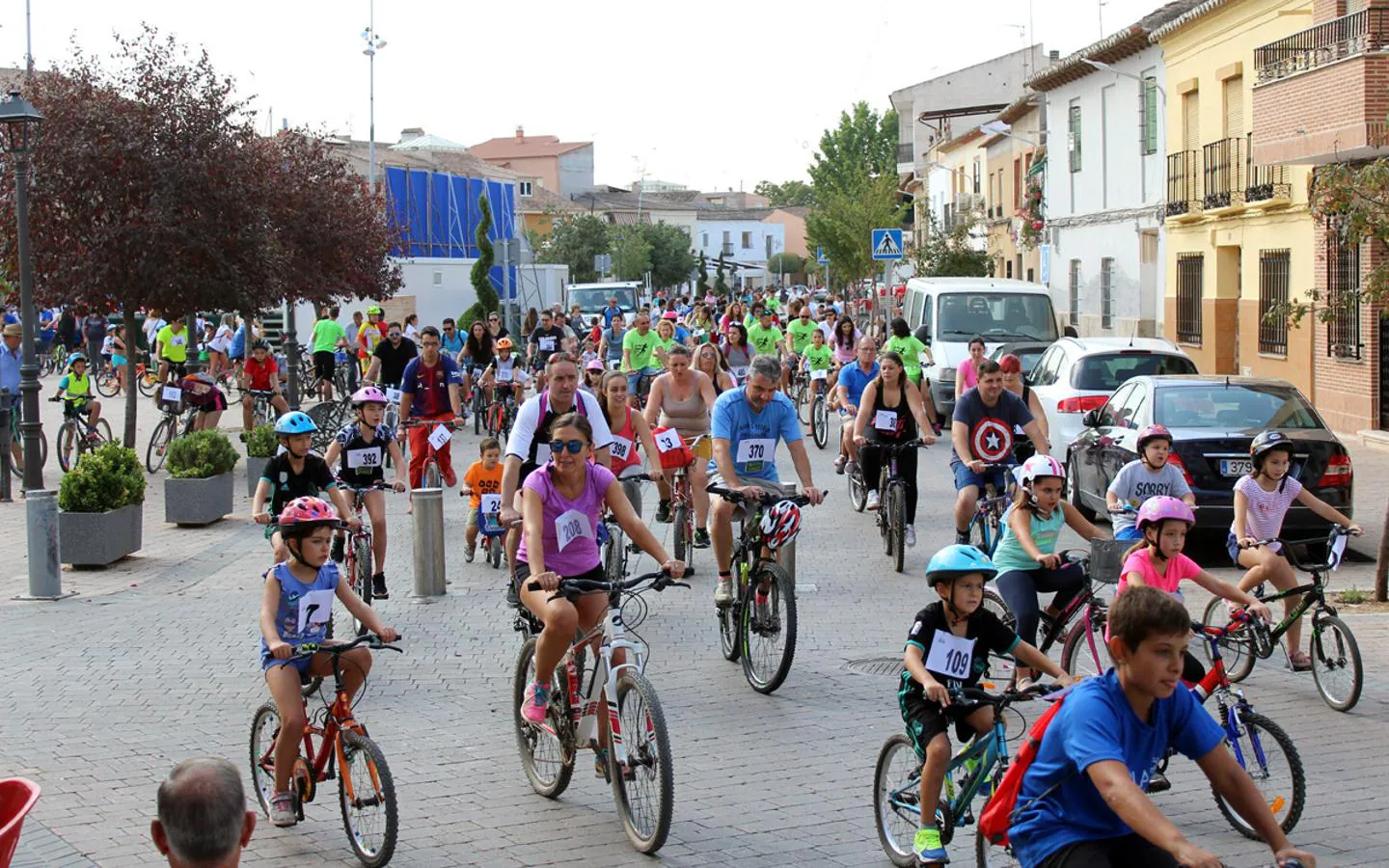 Día de la Bicicleta en Villafranca de los Caballeros