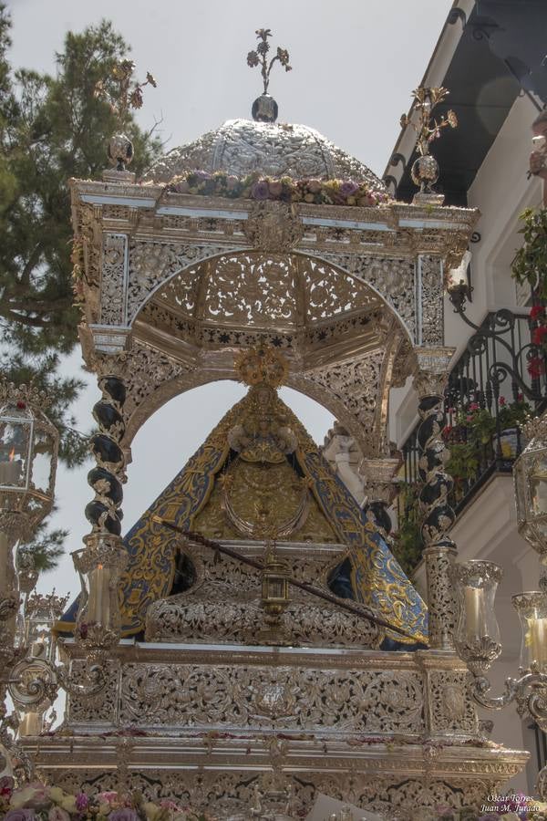 Galería de la salida extraordinaria de la Virgen de la Caridad de Sanlúcar de Barrameda