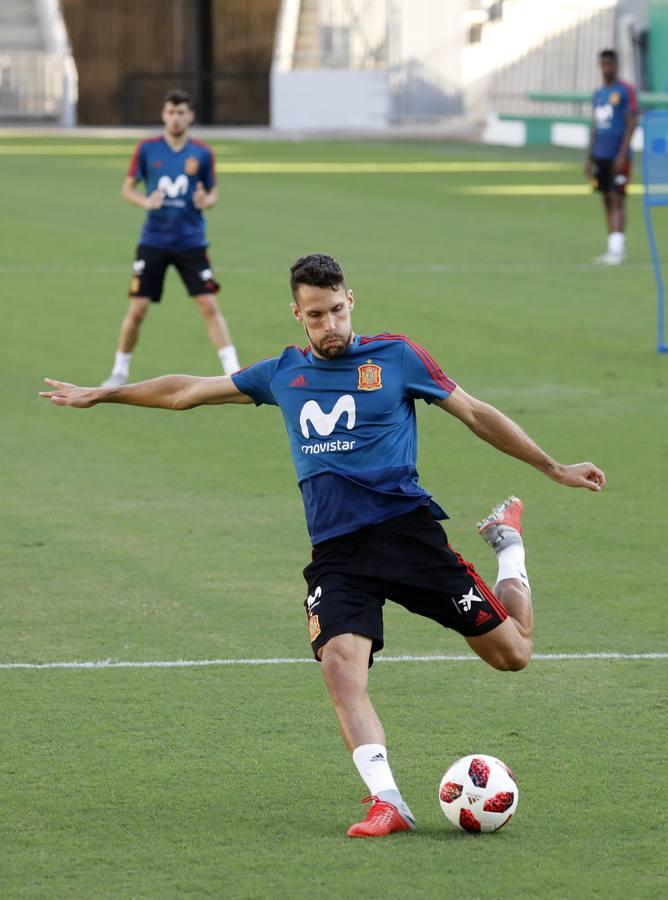 Las mejores imágenes del entrenamiento de España en Córdoba