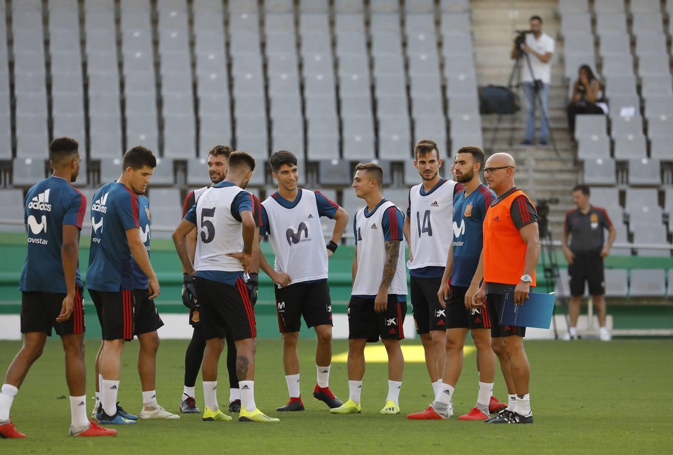 Las mejores imágenes del entrenamiento de España en Córdoba