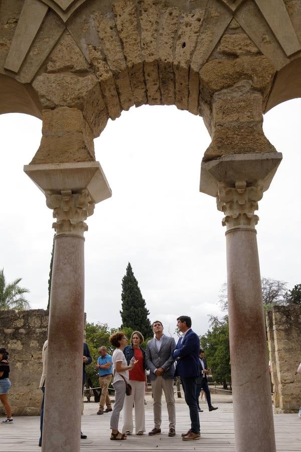 La visita de Albert Rivera a Medina Azahara, en imágenes