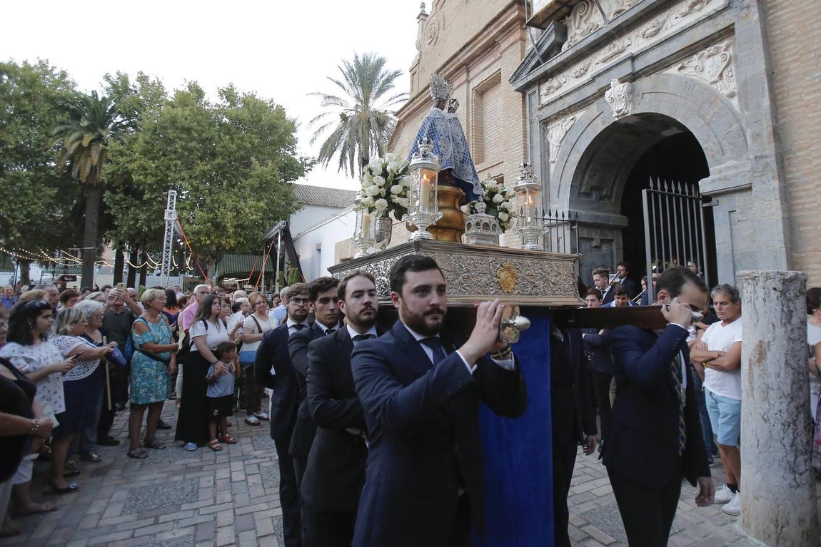 El traslado de la Virgen de la Fuensanta a la Catedral, en imágenes
