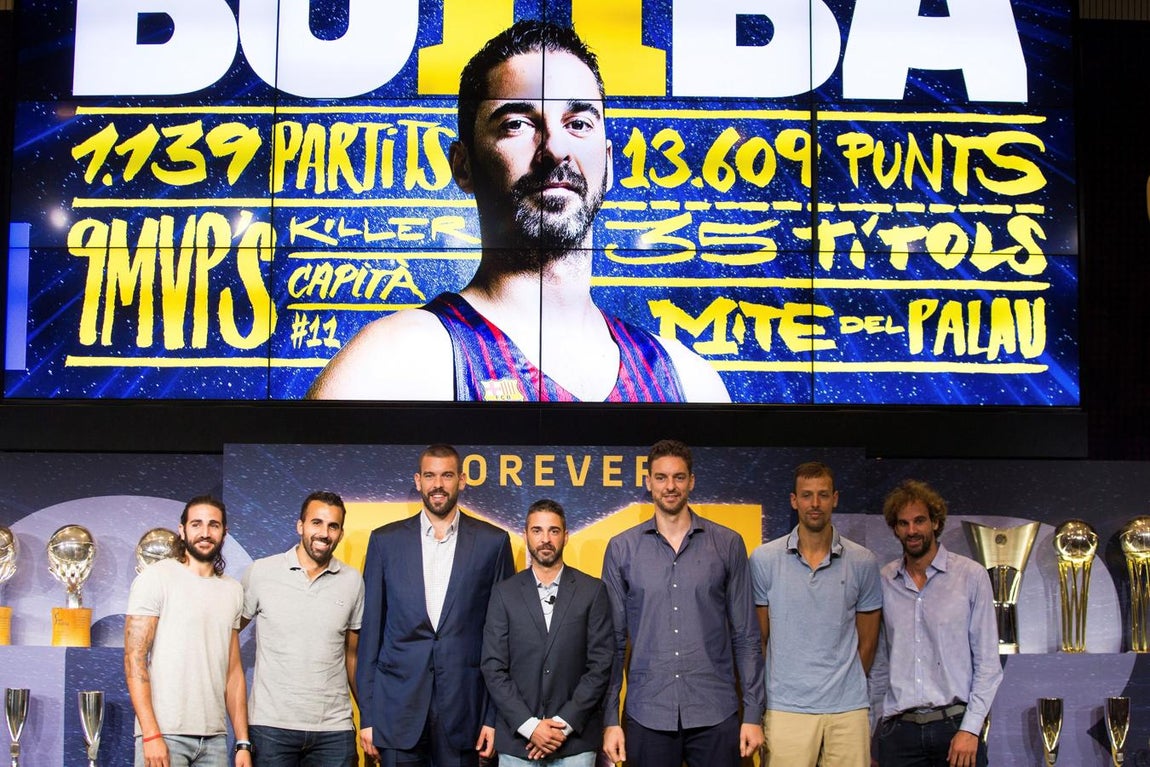Las imágenes de la despedida de Juan Carlos Navarro
