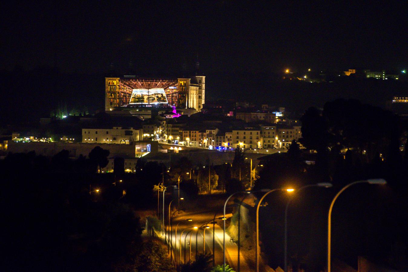 «Luz Toledo» brilla en la noche