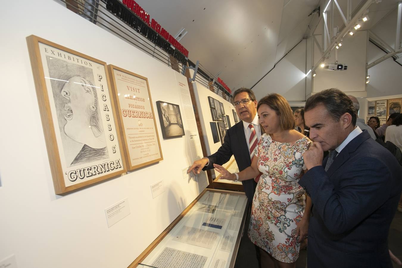 La exposición sobre el Guernica en Córdoba, en imágenes