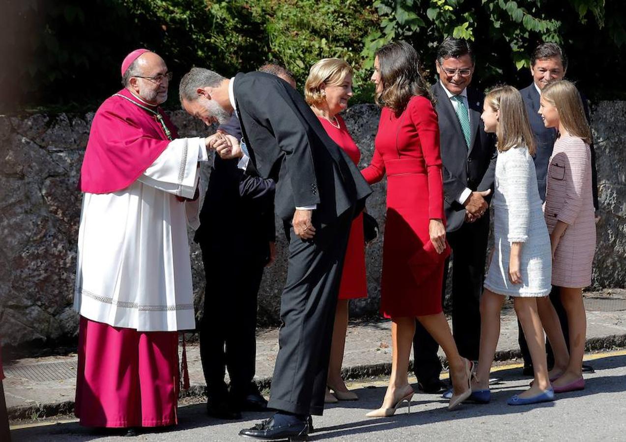 Todas las imágenes de la visita de la Princesa Leonor a Covadonga