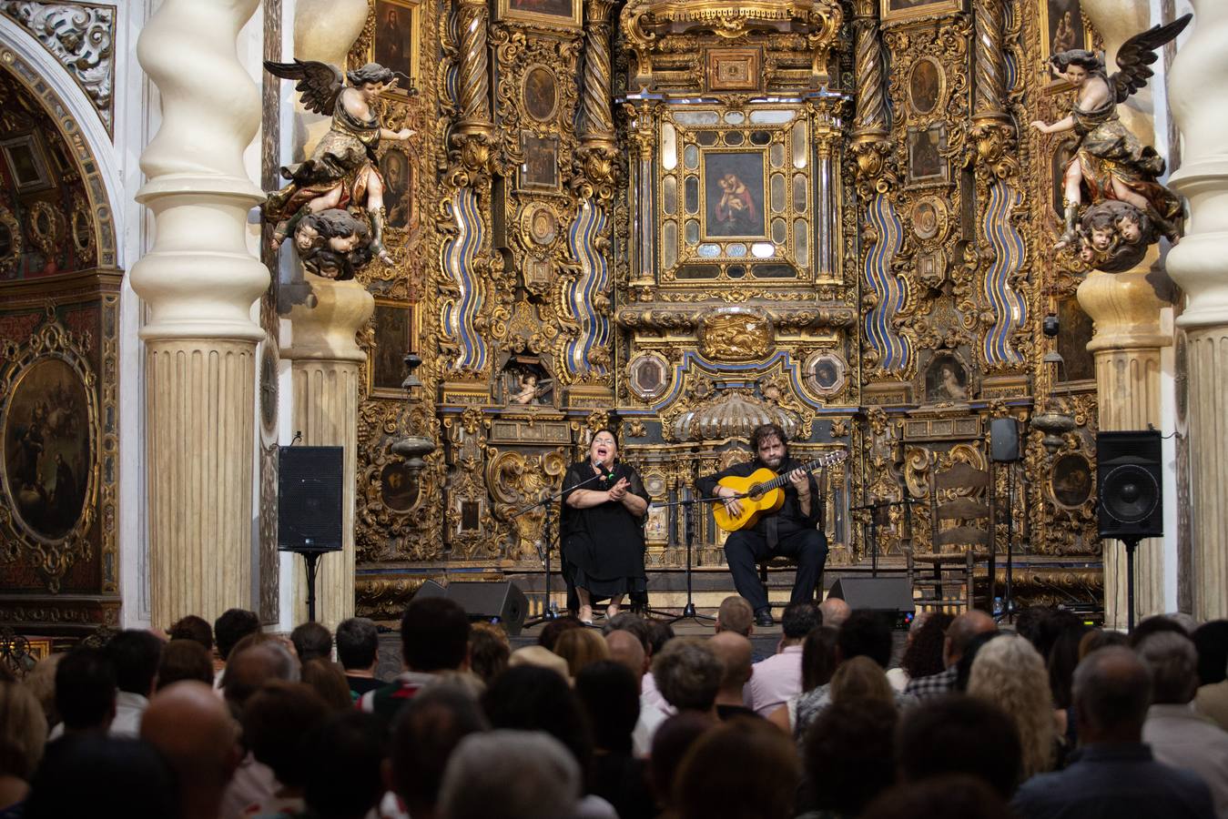 En imágenes, Inés Bacán y Niño de Gines en la Bienal