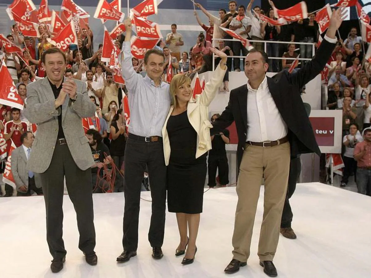 Congreso del PSOE con la presencia de Zapatero. 