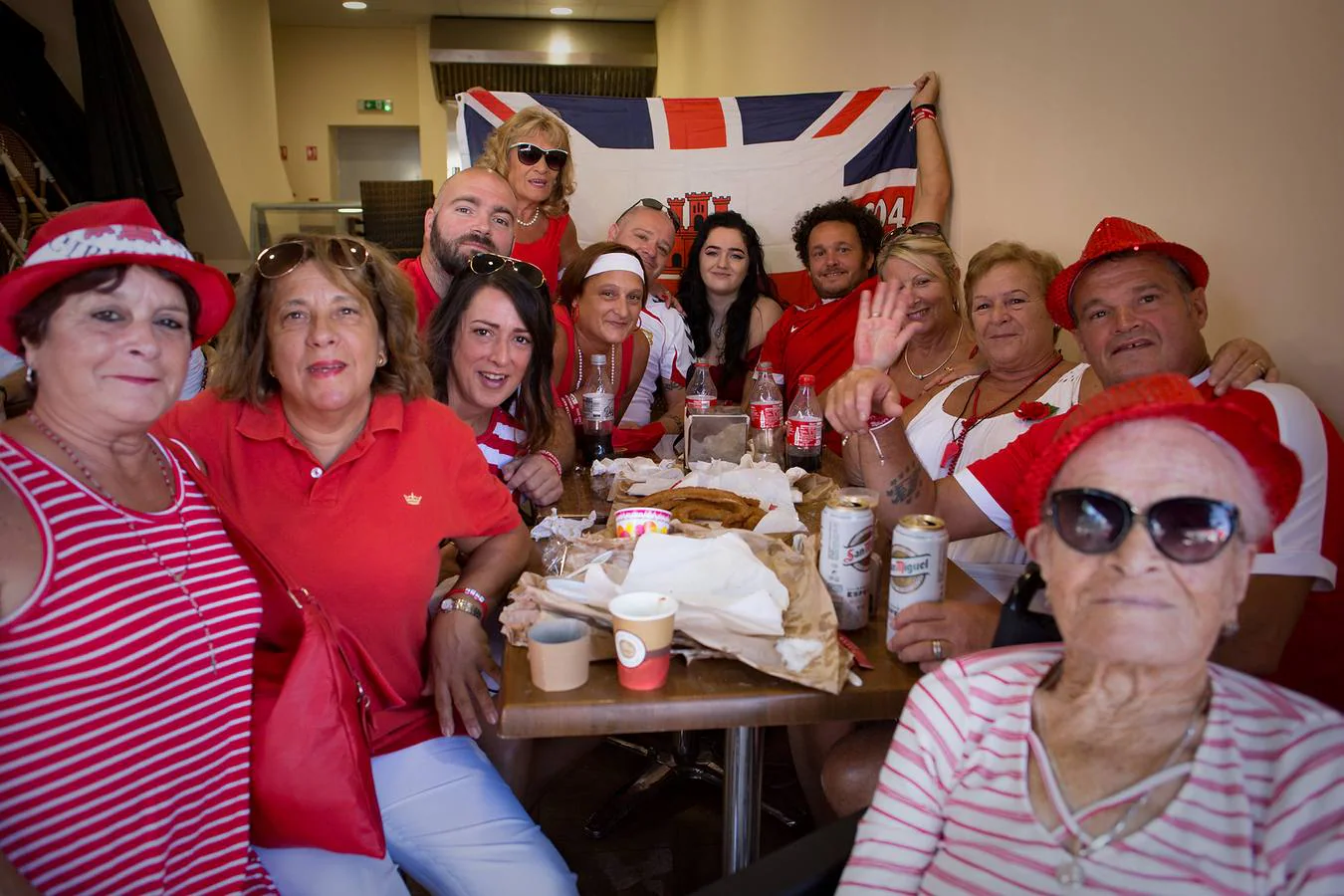 En imágenes, la multitudinaria celebración del «Día de Gibraltar»