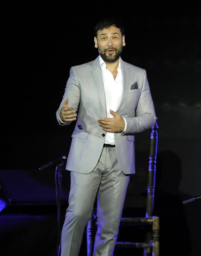 En imágenes, el concierto de José Valencia en la Bienal de Flamenco de Sevilla 2018