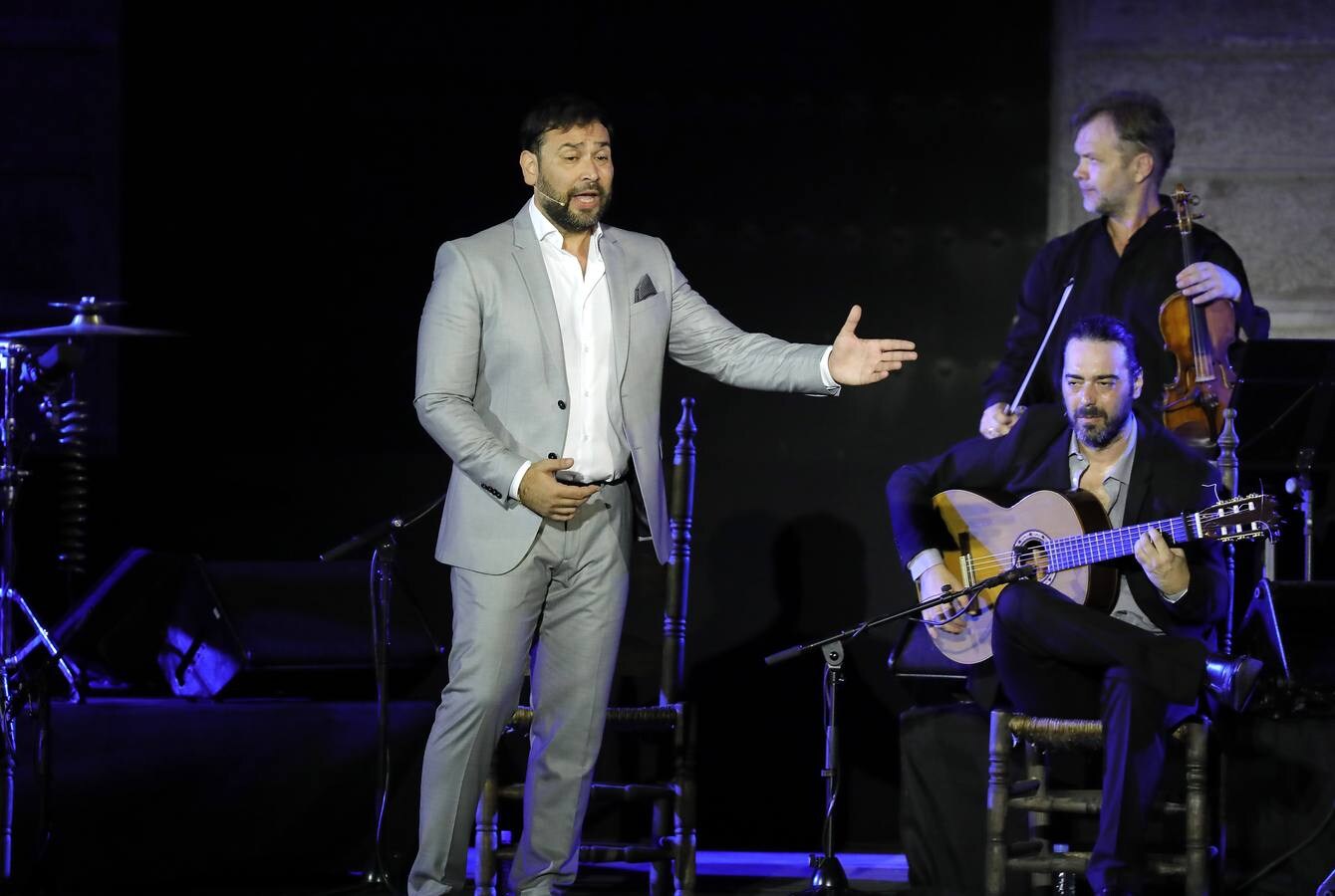 En imágenes, el concierto de José Valencia en la Bienal de Flamenco de Sevilla 2018