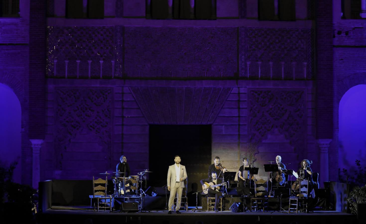 En imágenes, el concierto de José Valencia en la Bienal de Flamenco de Sevilla 2018