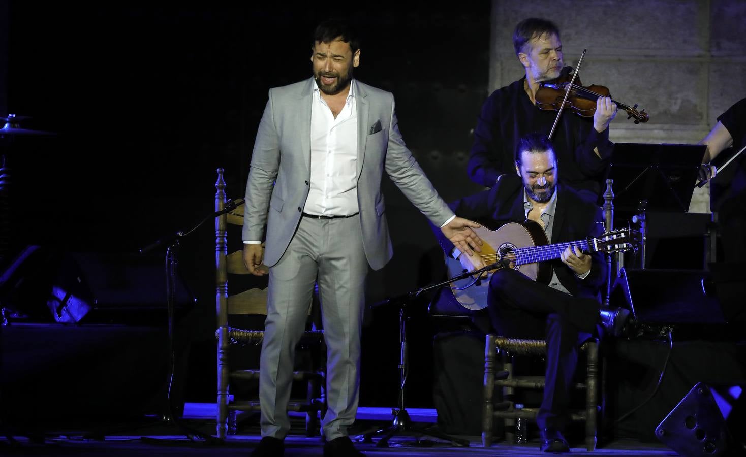 En imágenes, el concierto de José Valencia en la Bienal de Flamenco de Sevilla 2018