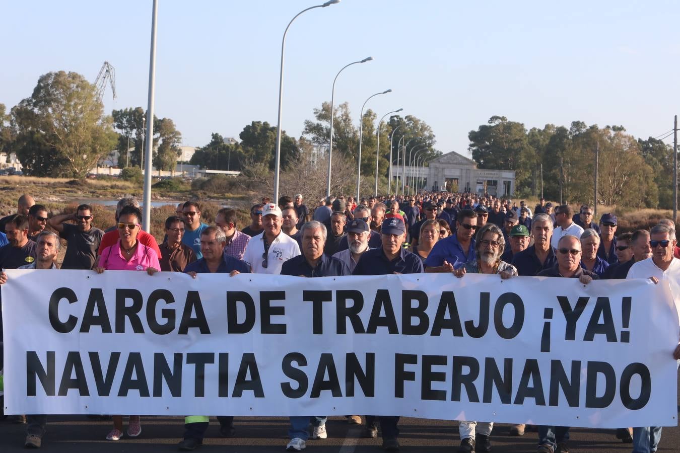 Los trabajadores de Navantia vuelven a la calle