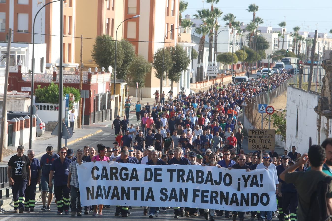 Los trabajadores de Navantia vuelven a la calle