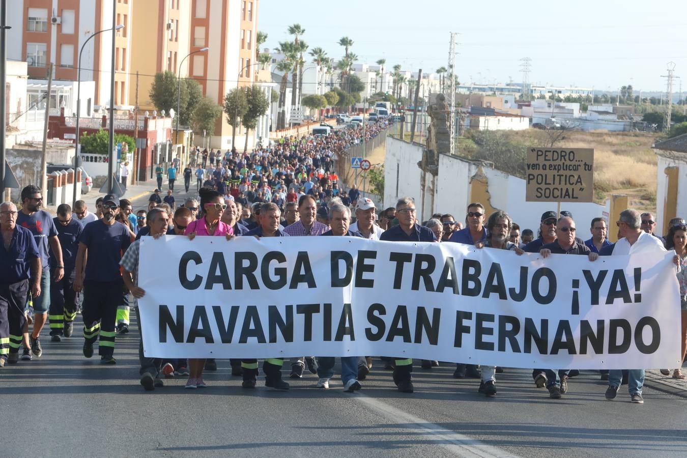 Los trabajadores de Navantia vuelven a la calle