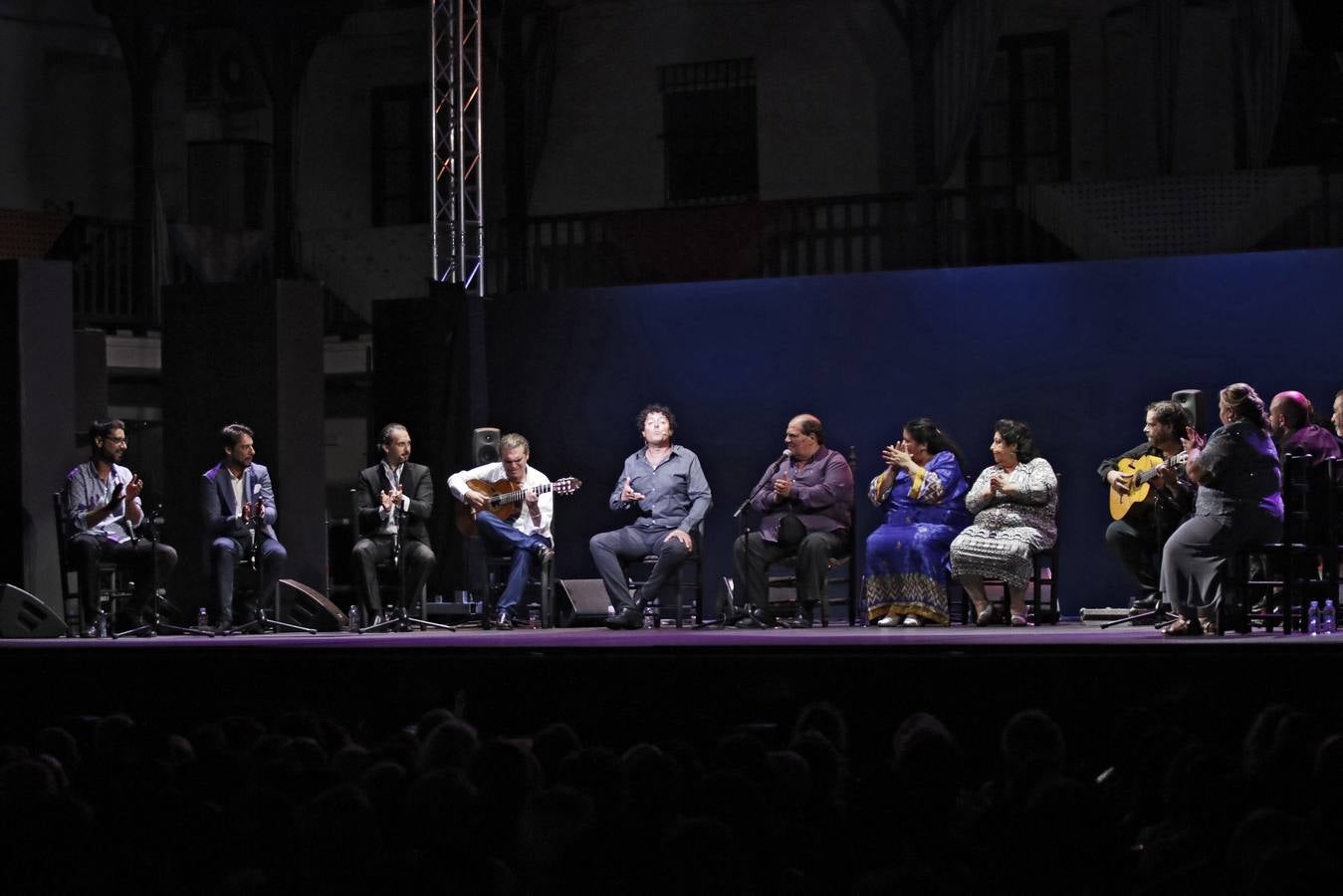 En imágenes, el espectáculo de Lebrija, Luna Nueva, en la Bienal de Flamenco de Sevilla 2018