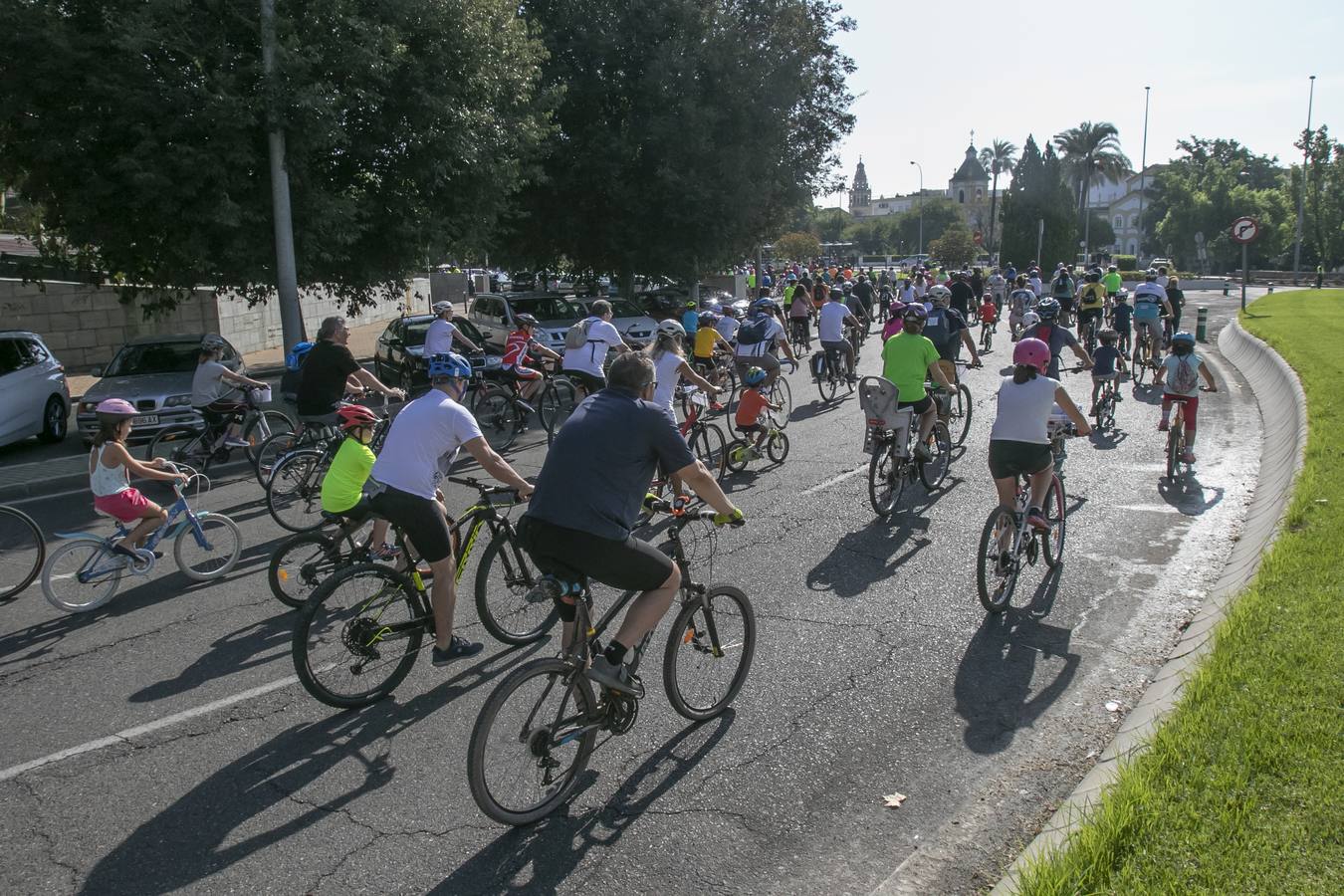 Las mejores imágenes de la Fiesta de la Bicicleta en Córdoba