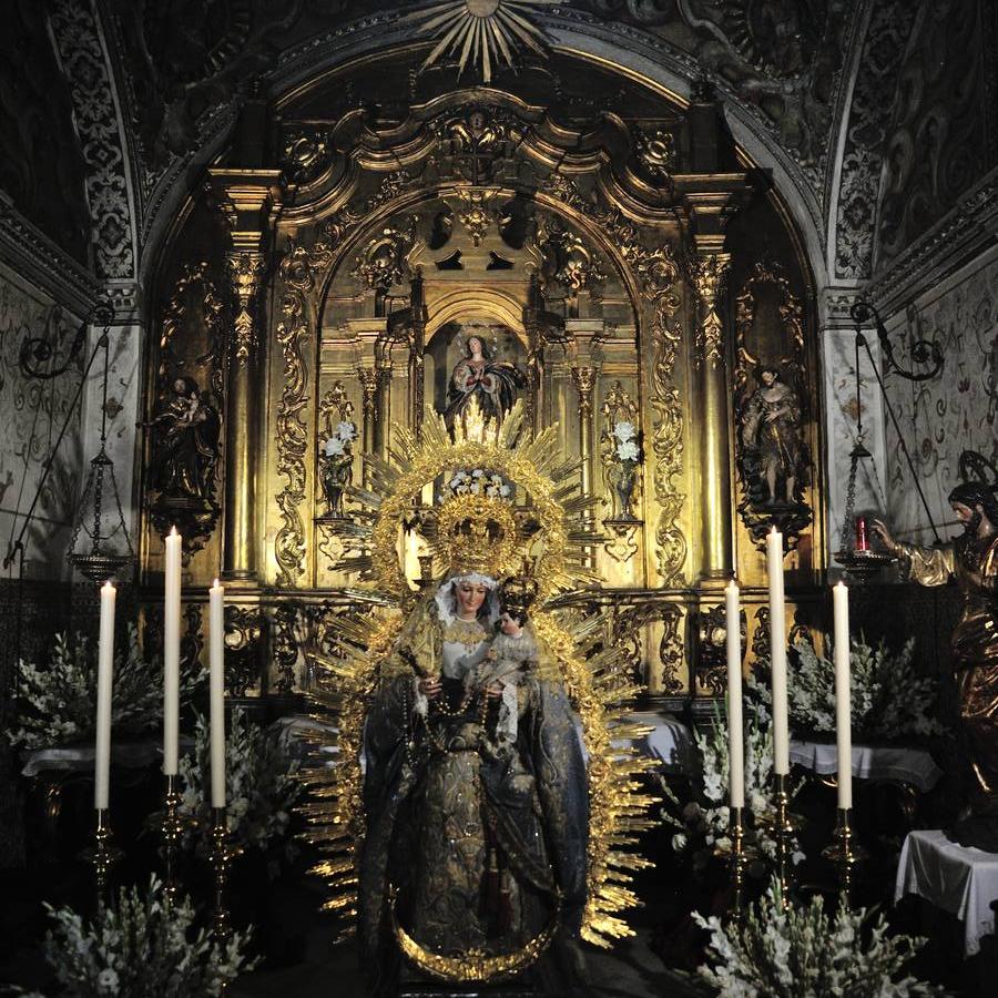 Galería del besamanos de la Virgen de la Luz