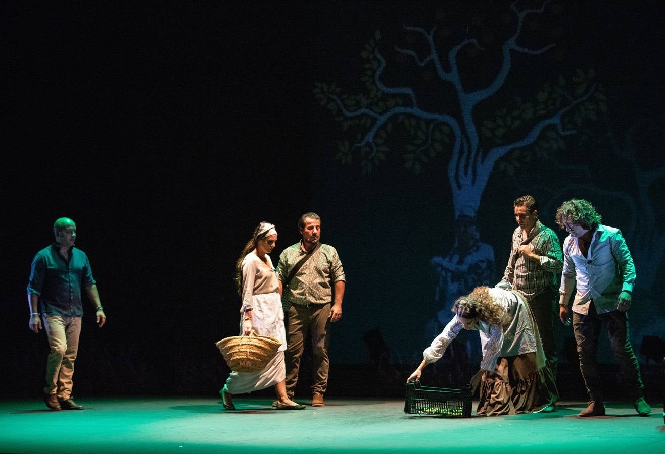 En imágenes, el espectáculo «La savia del tronco. Utrera» en la Bienal de Flamenco de Sevilla 2018