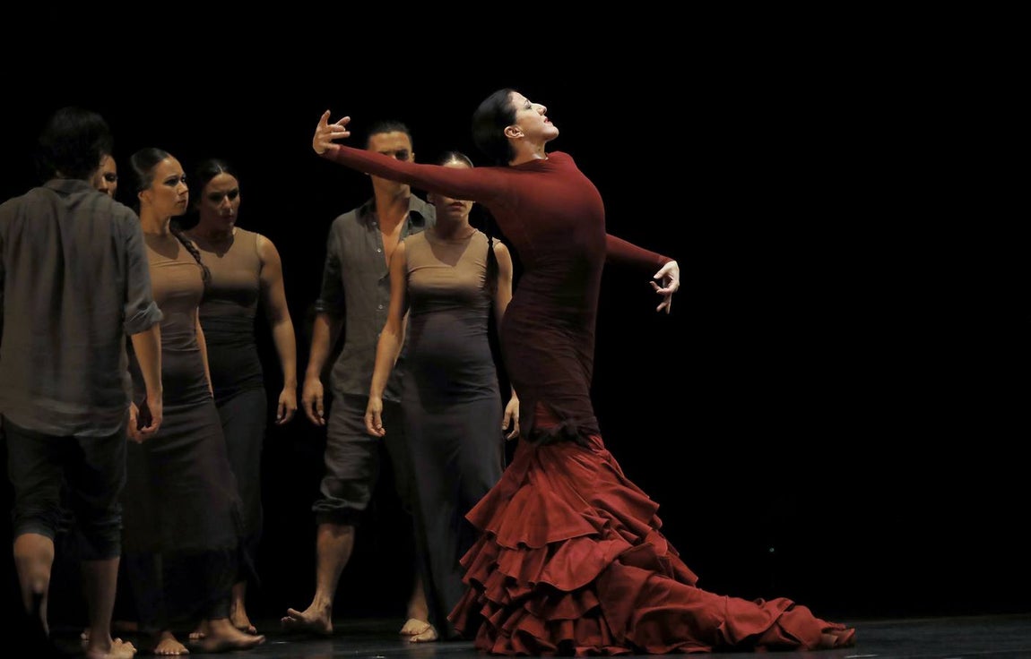 En imágenes, el espectáculo de María María Pagés en la Bienal de Flamenco de Sevilla 2018