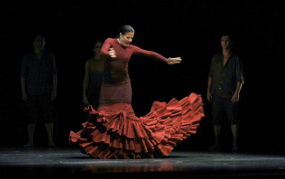 En imágenes, el espectáculo de María María Pagés en la Bienal de Flamenco de Sevilla 2018