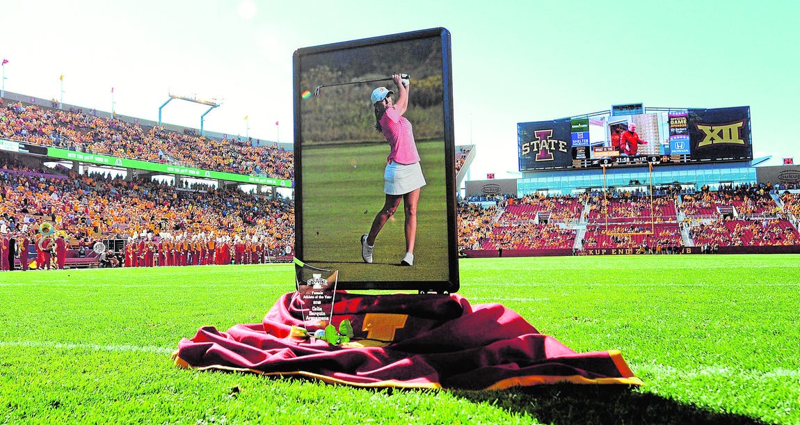 Así se honró a Celia Barquín en la Universidad de Iowa