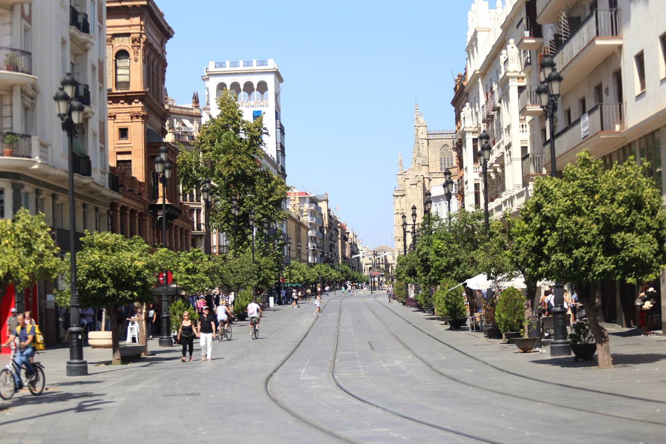 Un otoño más que cálido en Sevilla