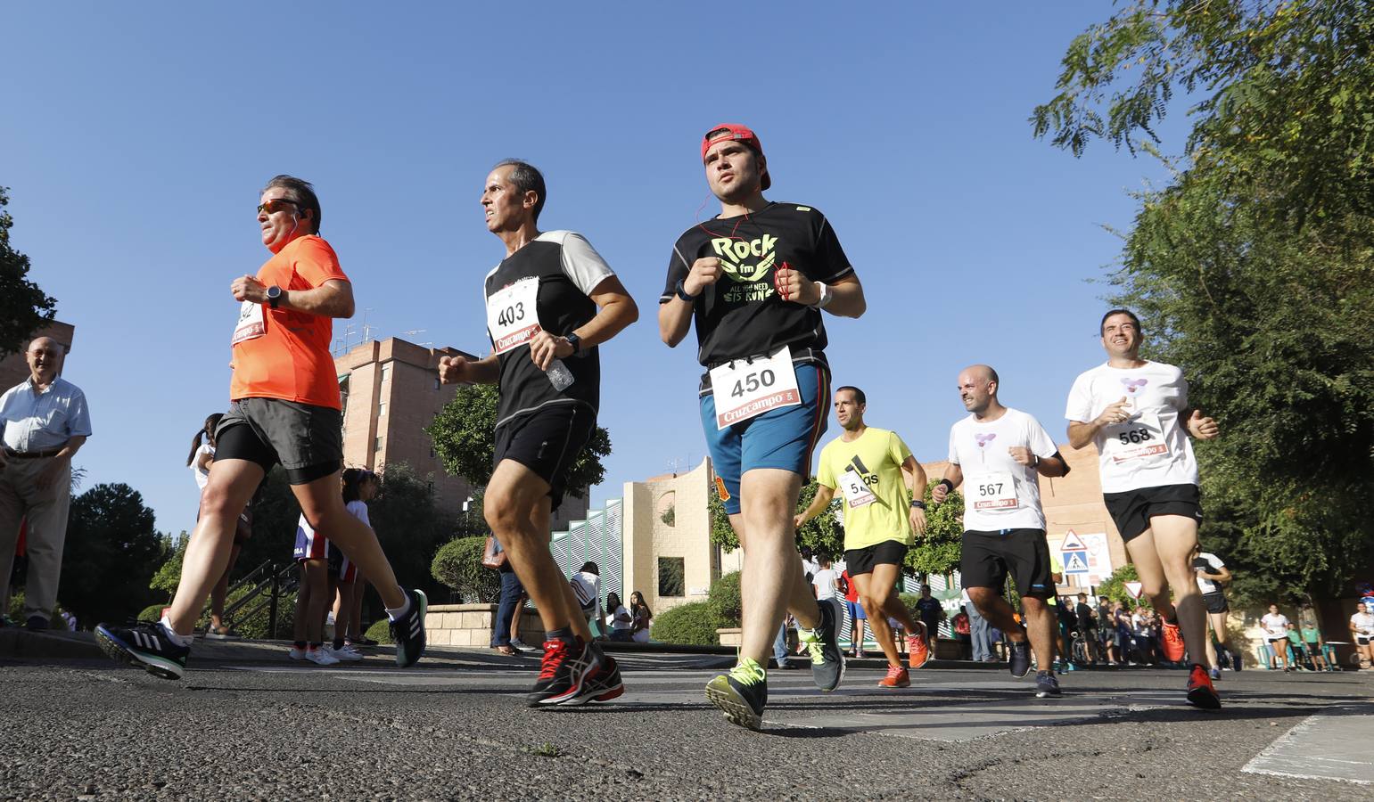 La «masiva» prueba popular de la Fuensanta, en imágenes