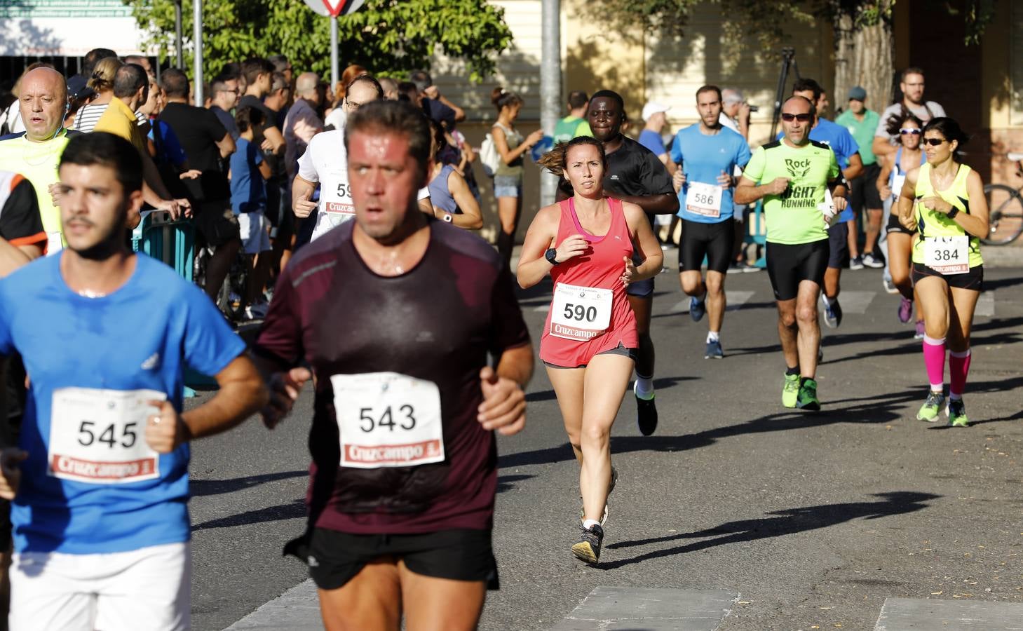 La «masiva» prueba popular de la Fuensanta, en imágenes