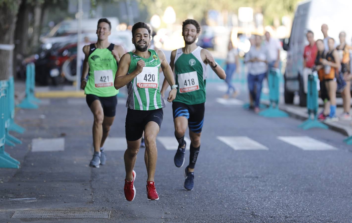 La «masiva» prueba popular de la Fuensanta, en imágenes