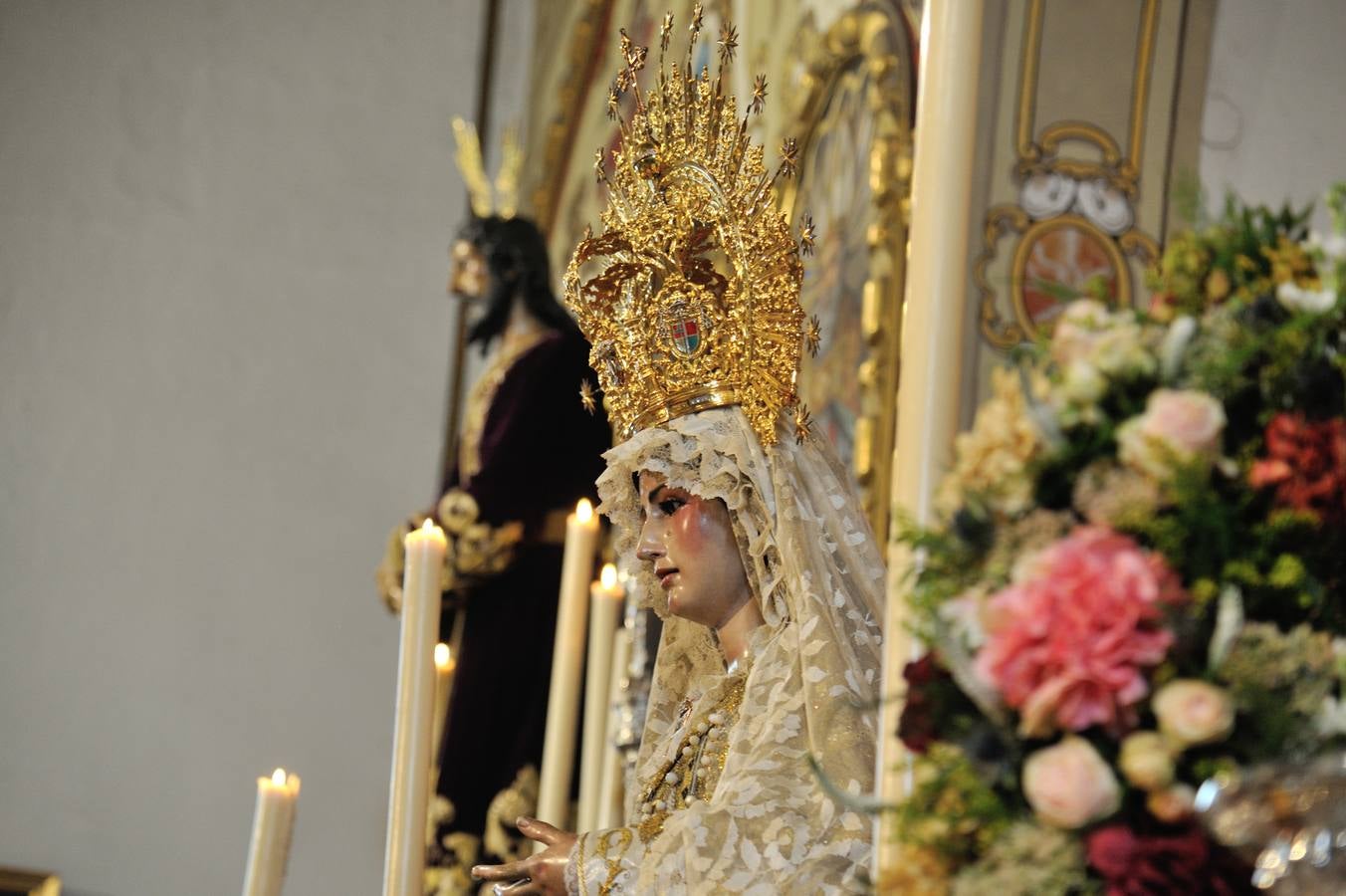 Galería del besamanos de la Virgen de las Mercedes