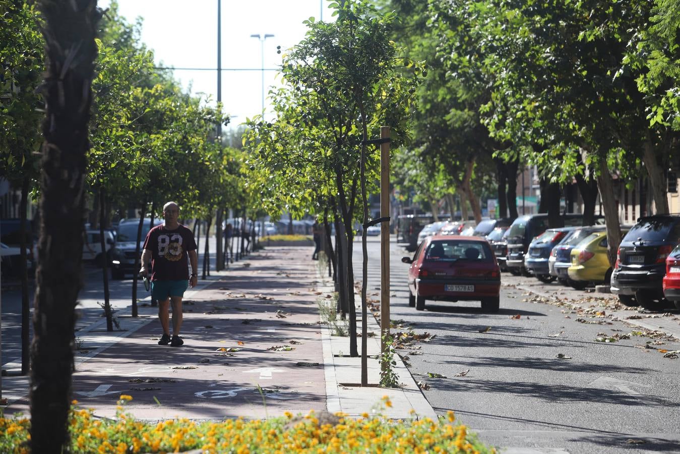 La visita de José María Bellido al barrio cordobés de Levante, en imágenes