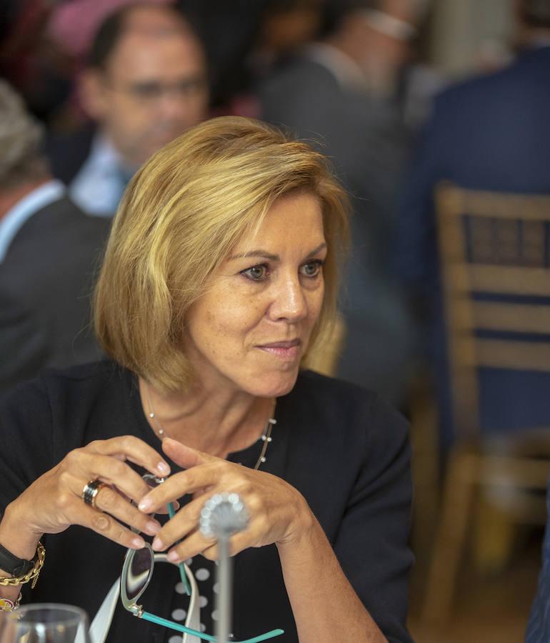La exministra de Defensa María Dolores de Cospedal, en el Foro ABC-Deloitte.. 