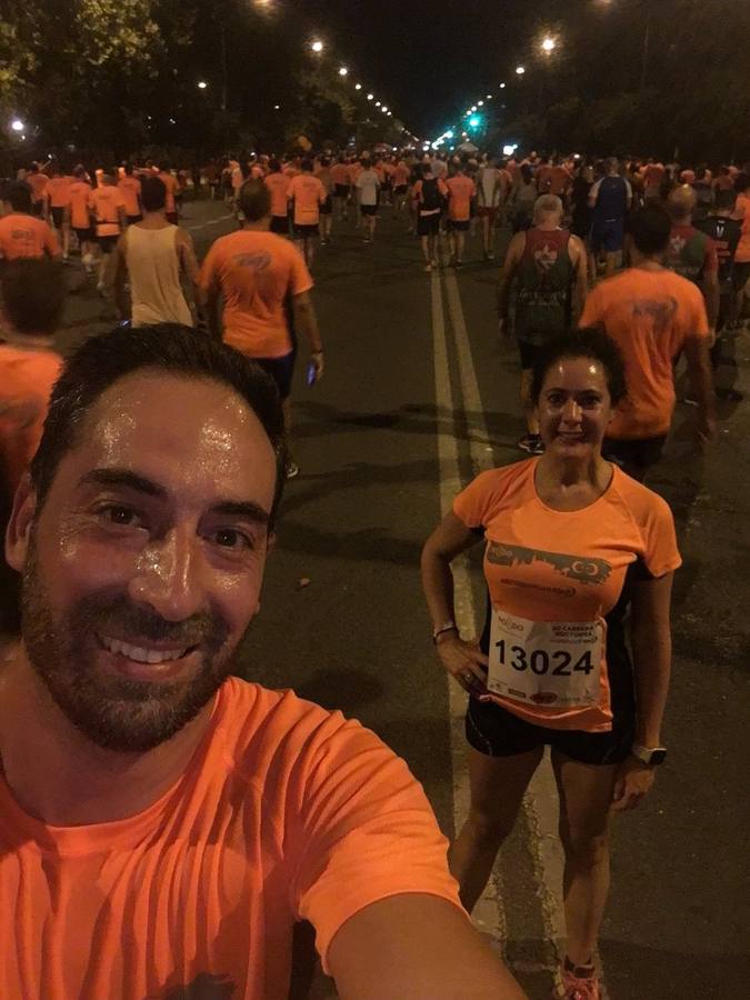 #MiNocturnaABC: así han vivido los lectores de ABC de Sevilla la Carrera Nocturna