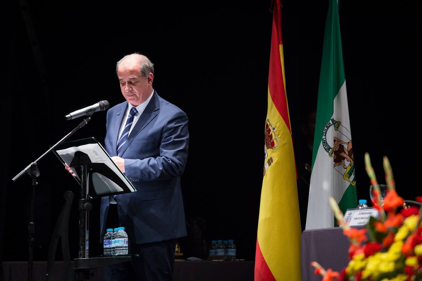 Acto del Día de la Policía celebrado en La Línea