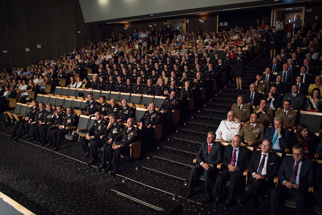 Acto del Día de la Policía celebrado en La Línea