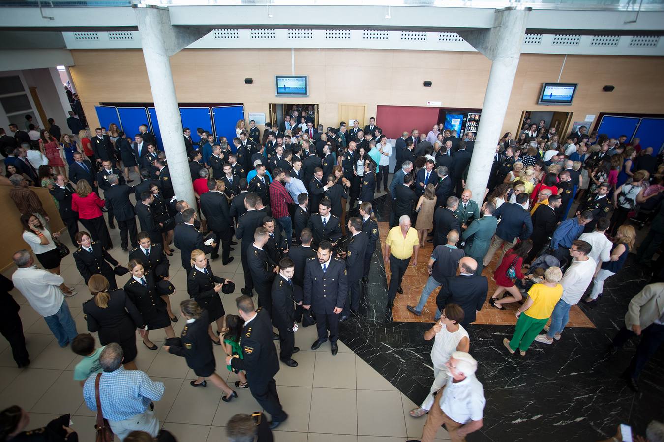 Acto del Día de la Policía celebrado en La Línea