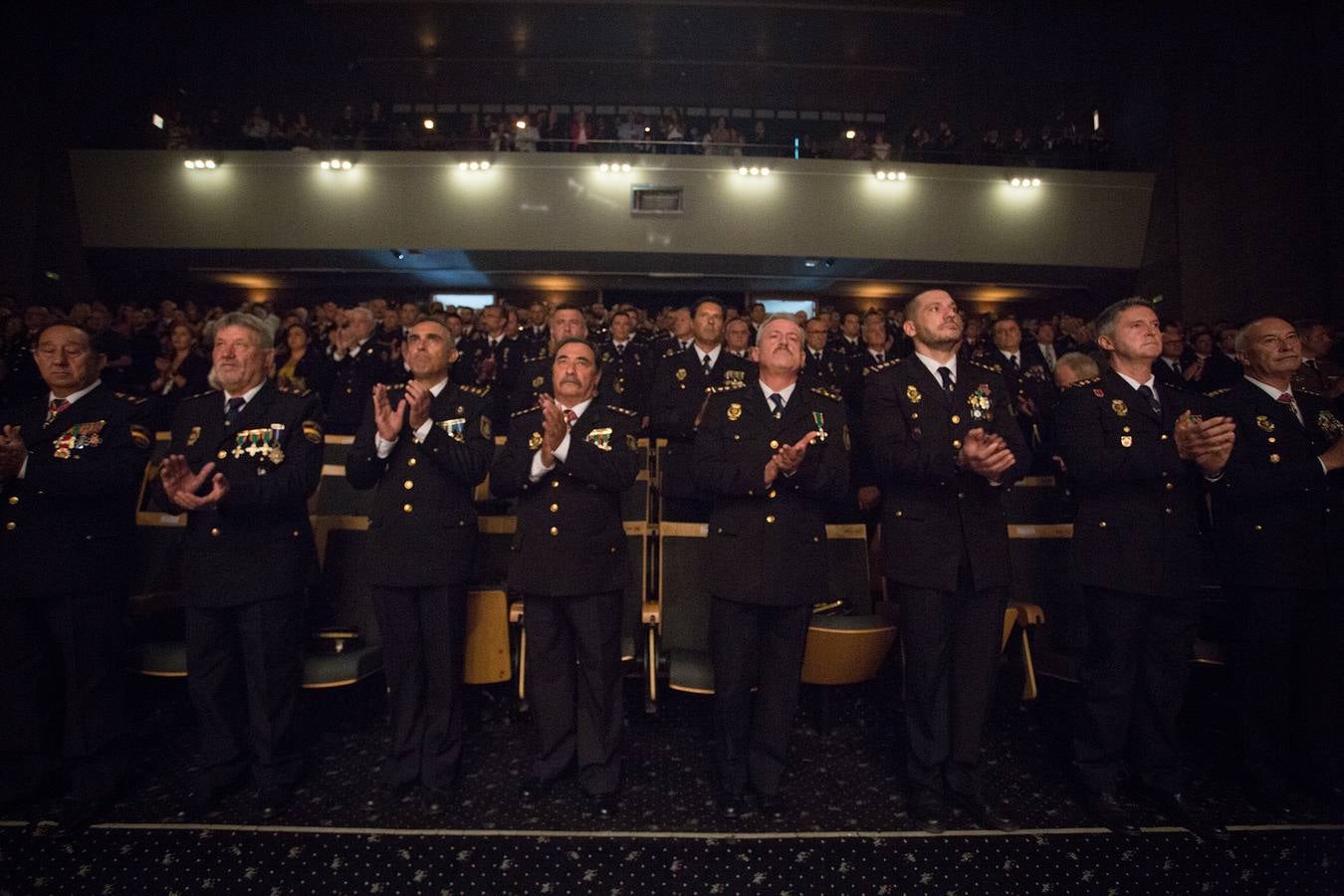 Acto del Día de la Policía celebrado en La Línea