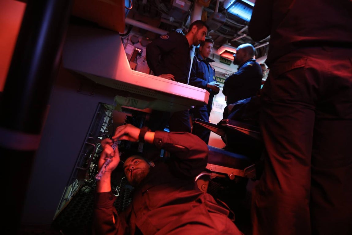 La fragata &#039;Numancia&#039; en la Operación Sophia