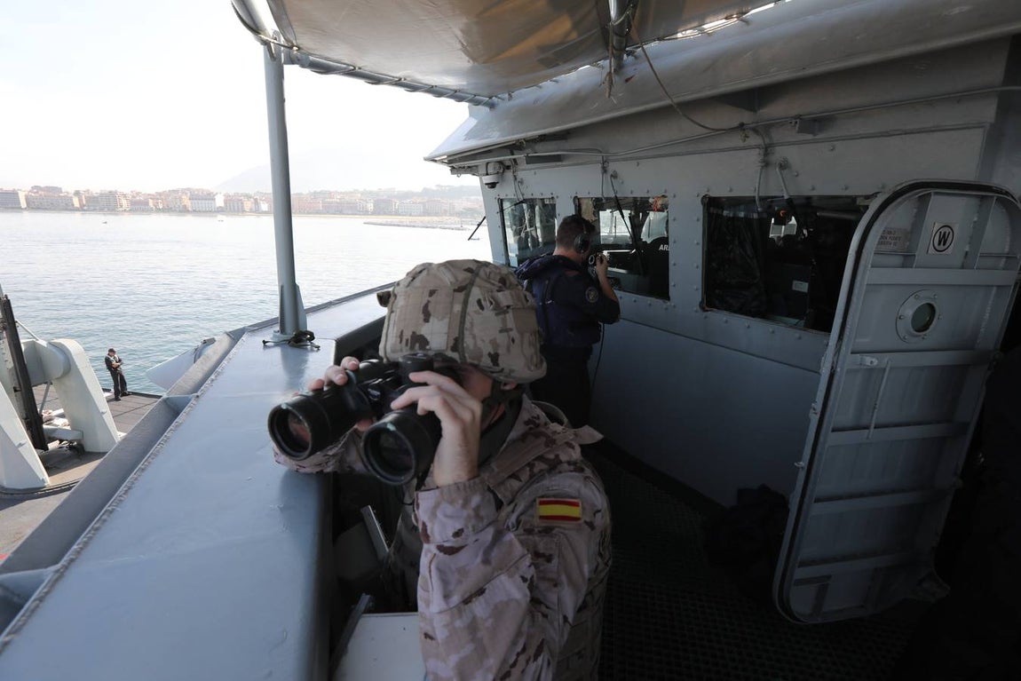 La fragata &#039;Numancia&#039; en la Operación Sophia