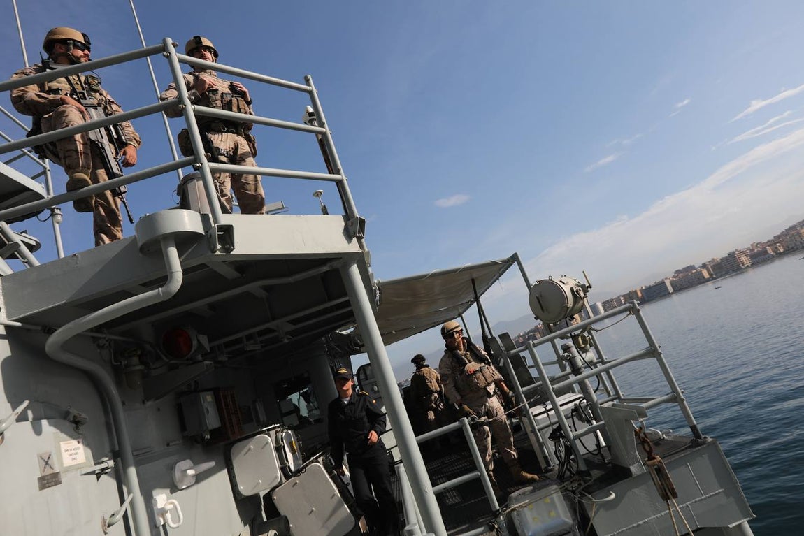 La fragata &#039;Numancia&#039; en la Operación Sophia