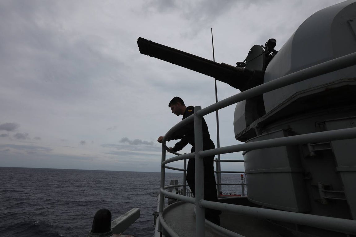 La fragata &#039;Numancia&#039; en la Operación Sophia