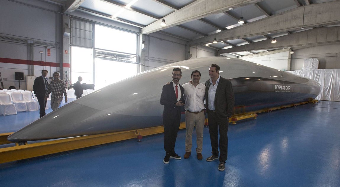 Las primeras imágenes del espectacular tren supersónico &#039;Hyperloop&#039;